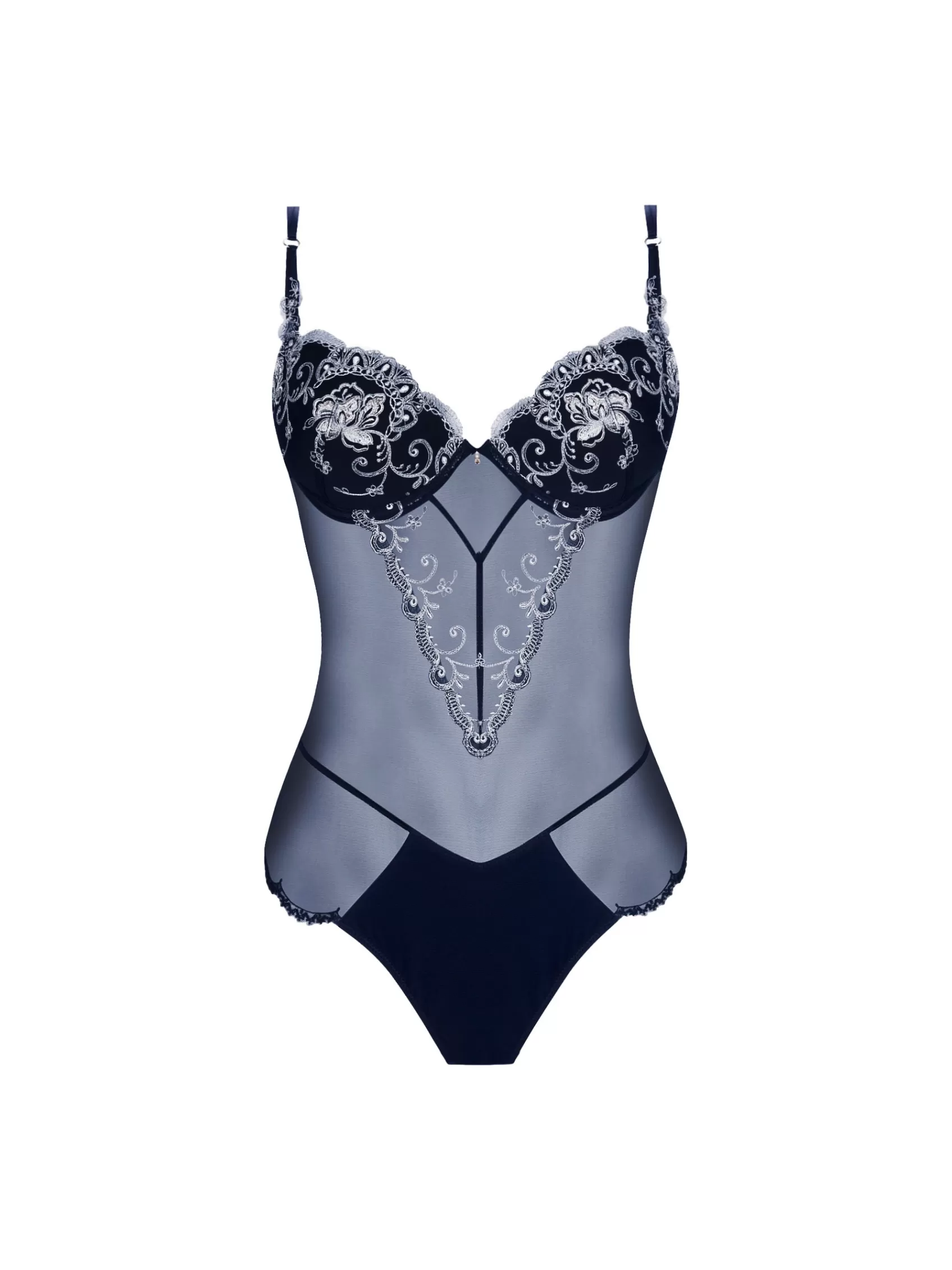 Lise Charmel Bodysuits^DEESSE EN GLAM Marine Argent