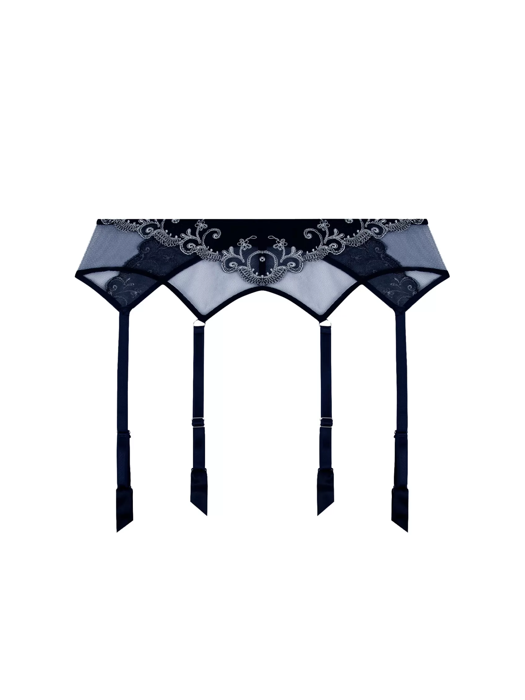 Lise Charmel Suspender Belts^DEESSE EN GLAM Marine Argent