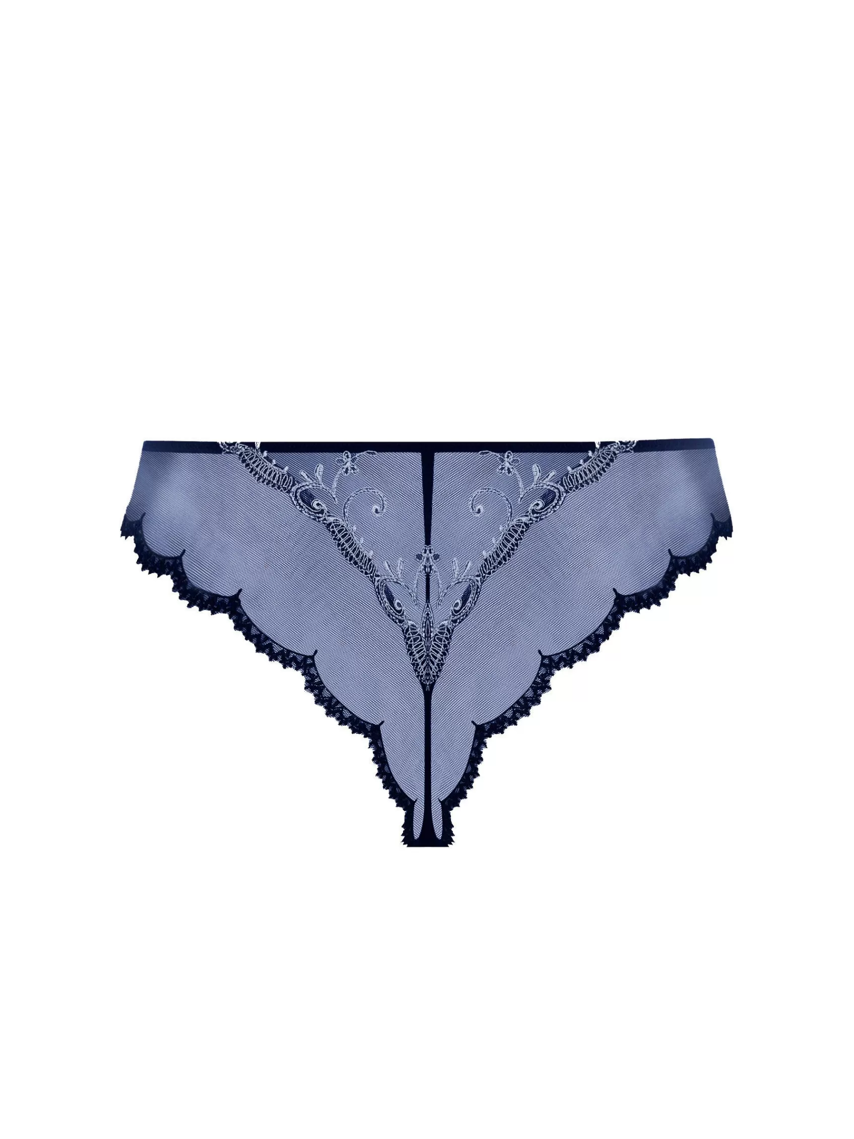 Lise Charmel Thongs & Tangas^DEESSE EN GLAM Marine Argent