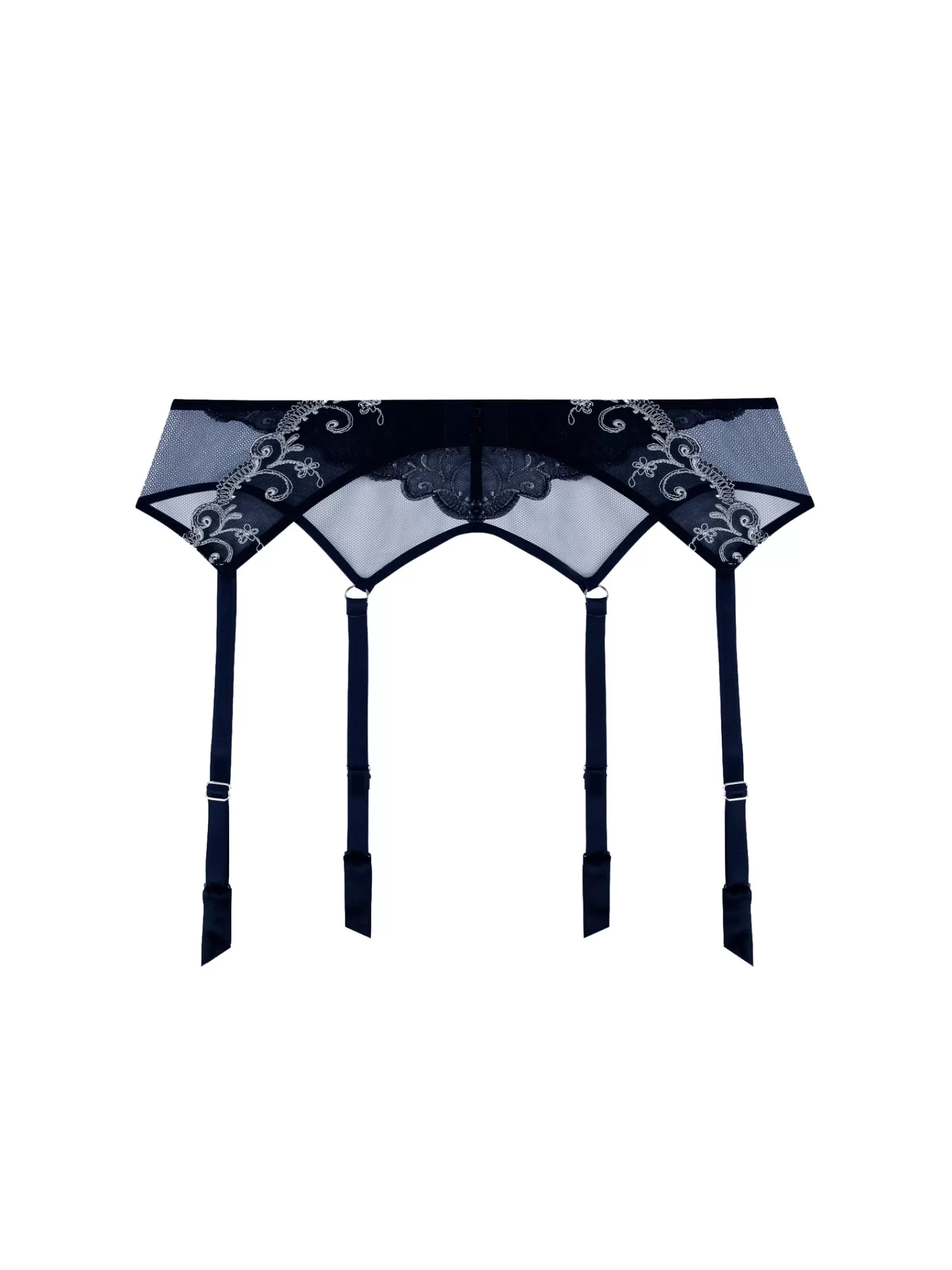 Lise Charmel Suspender Belts^DEESSE EN GLAM Marine Argent