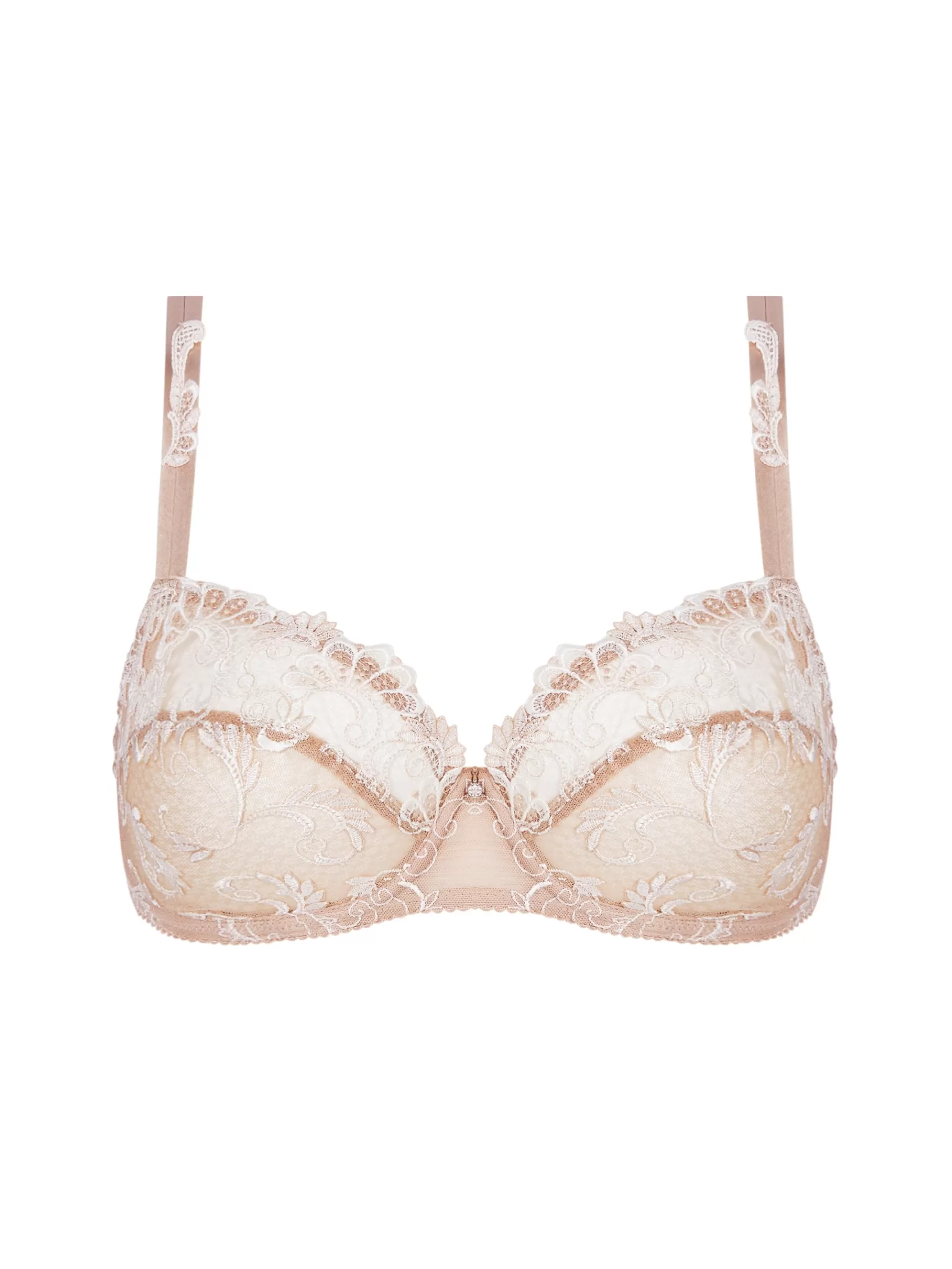 Lise Charmel Demi-Cups | E To H Cups^DRESSING FLORAL Ambre Nacre