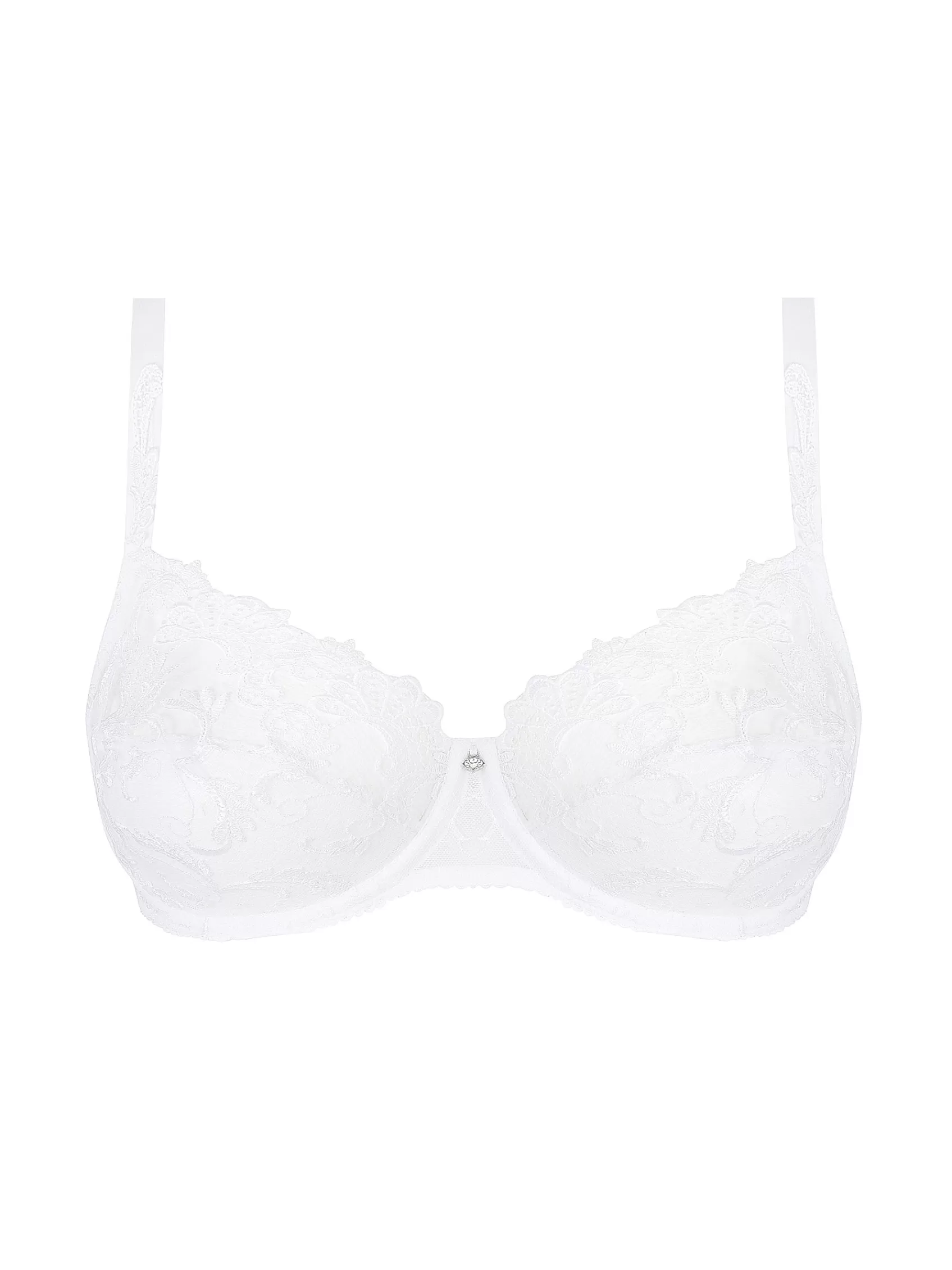 Lise Charmel Full Coverage | E To H Cups^DRESSING FLORAL Blanc