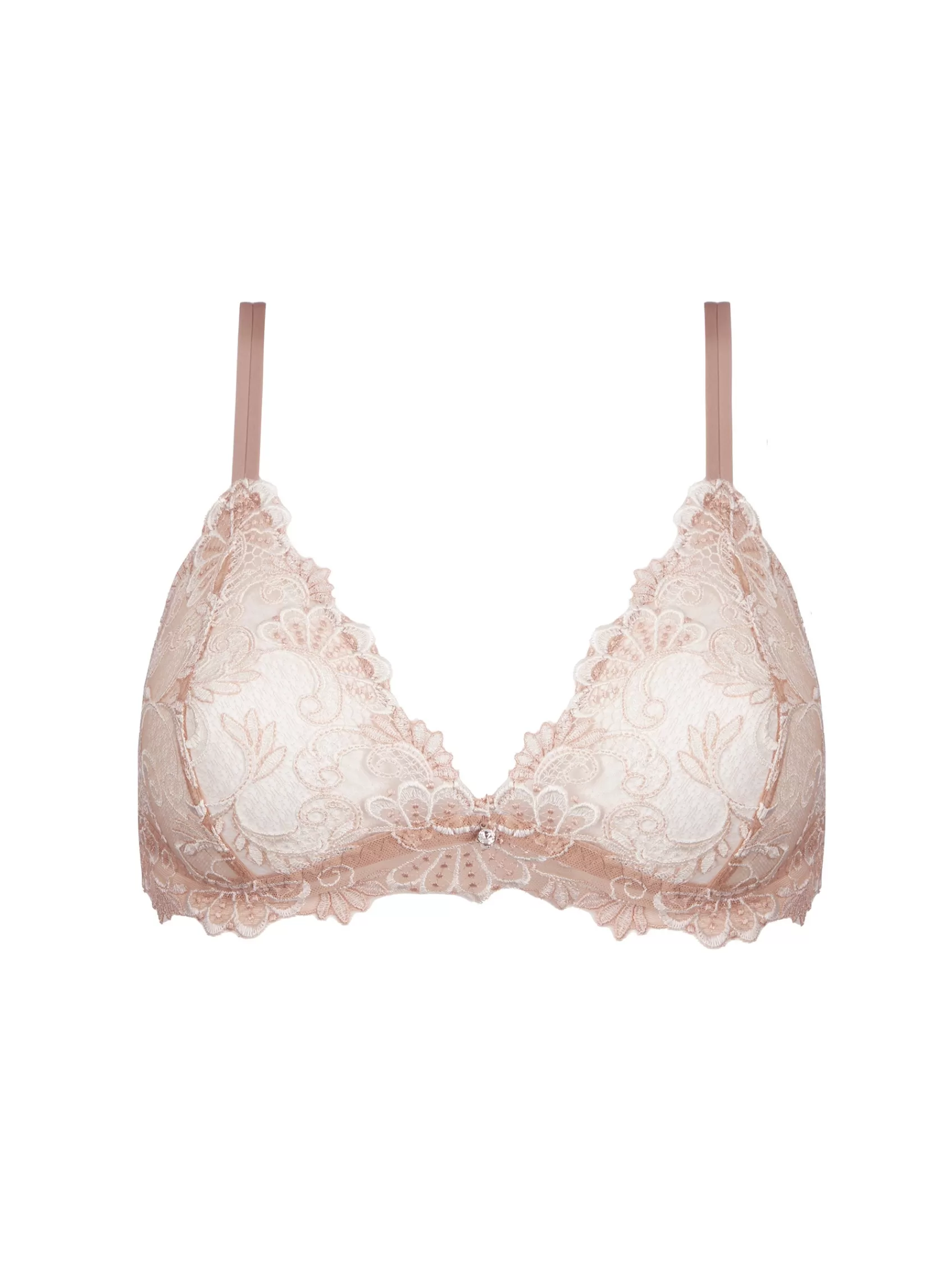 Lise Charmel Non Wire^DRESSING FLORAL Ambre Nacre