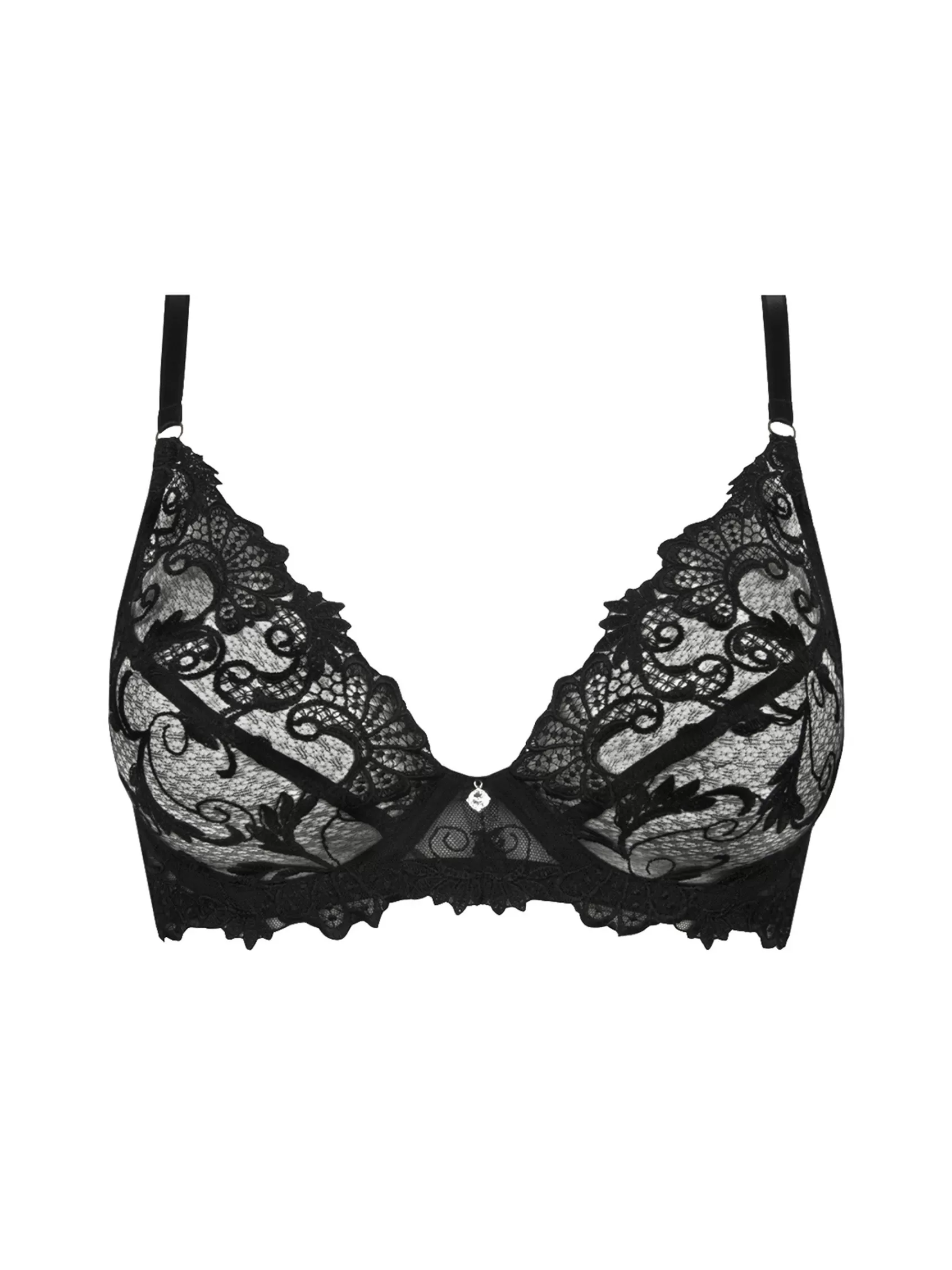 Lise Charmel Push-Up & T-Shirt Bras^DRESSING FLORAL Noir