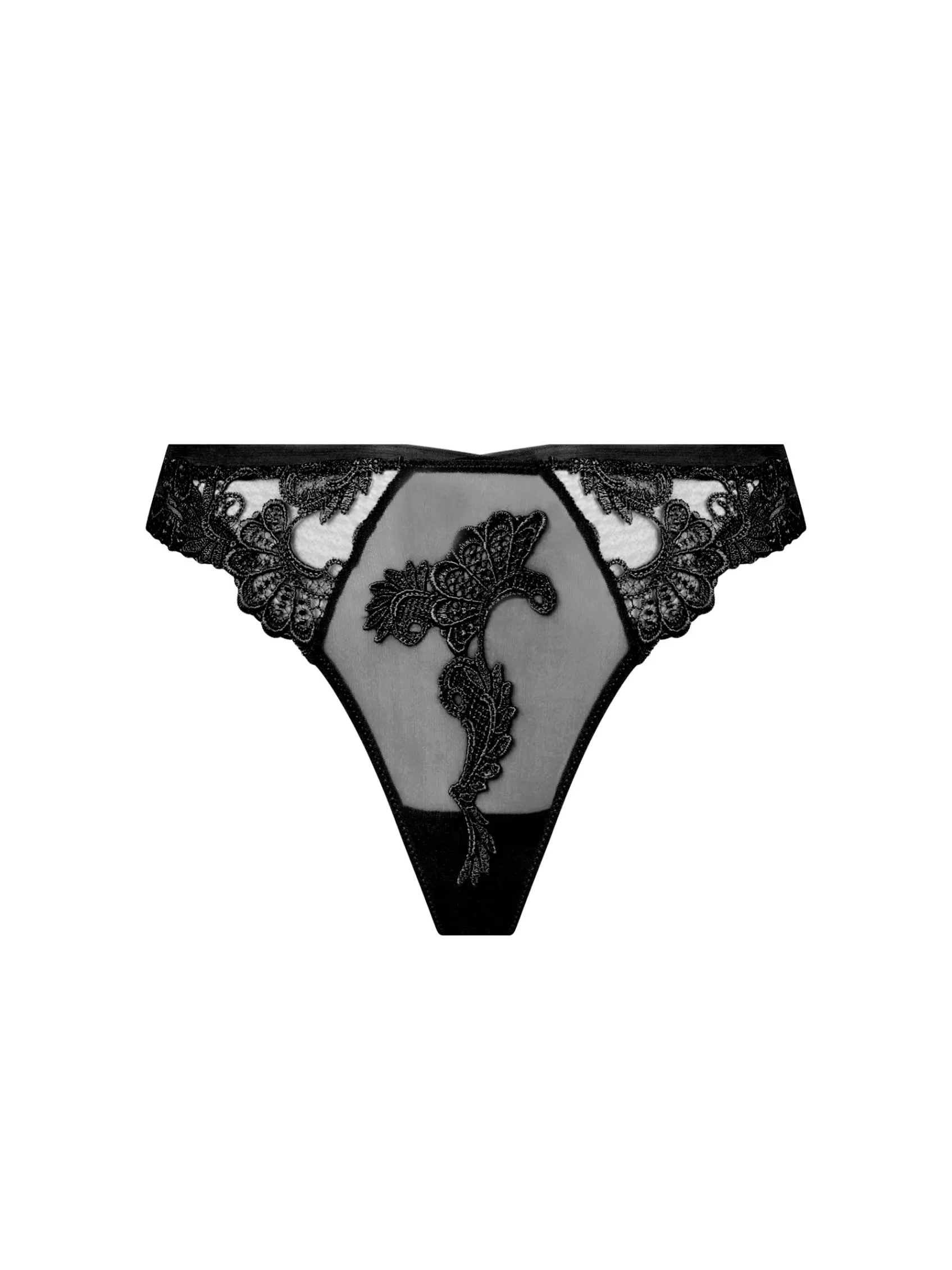 Lise Charmel Thongs & Tangas^DRESSING FLORAL Noir