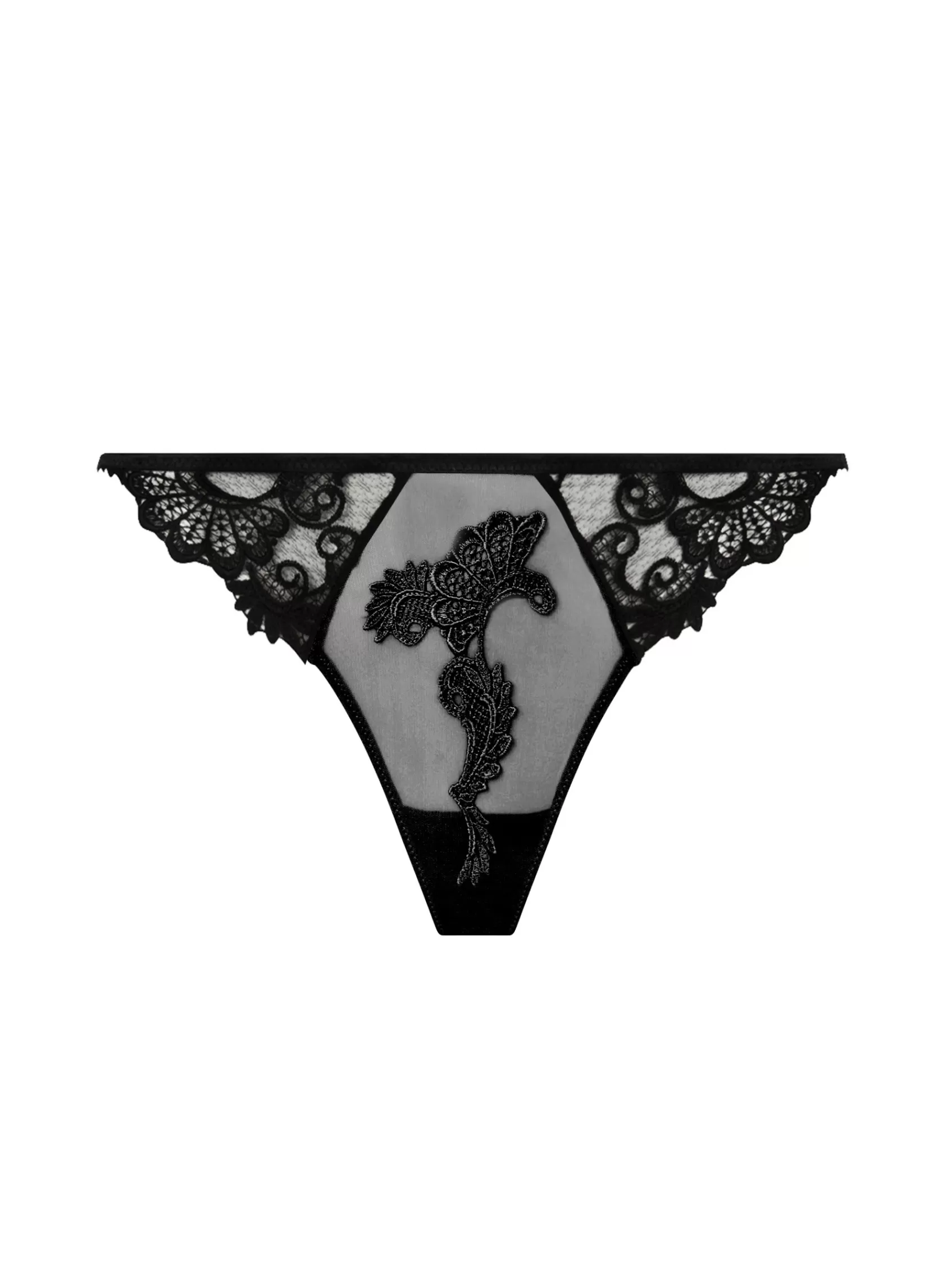 Lise Charmel Thongs & Tangas^DRESSING FLORAL Noir