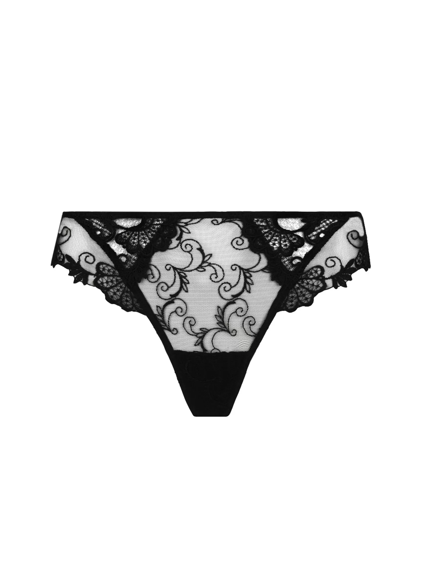 Lise Charmel Thongs & Tangas^DRESSING FLORAL Noir