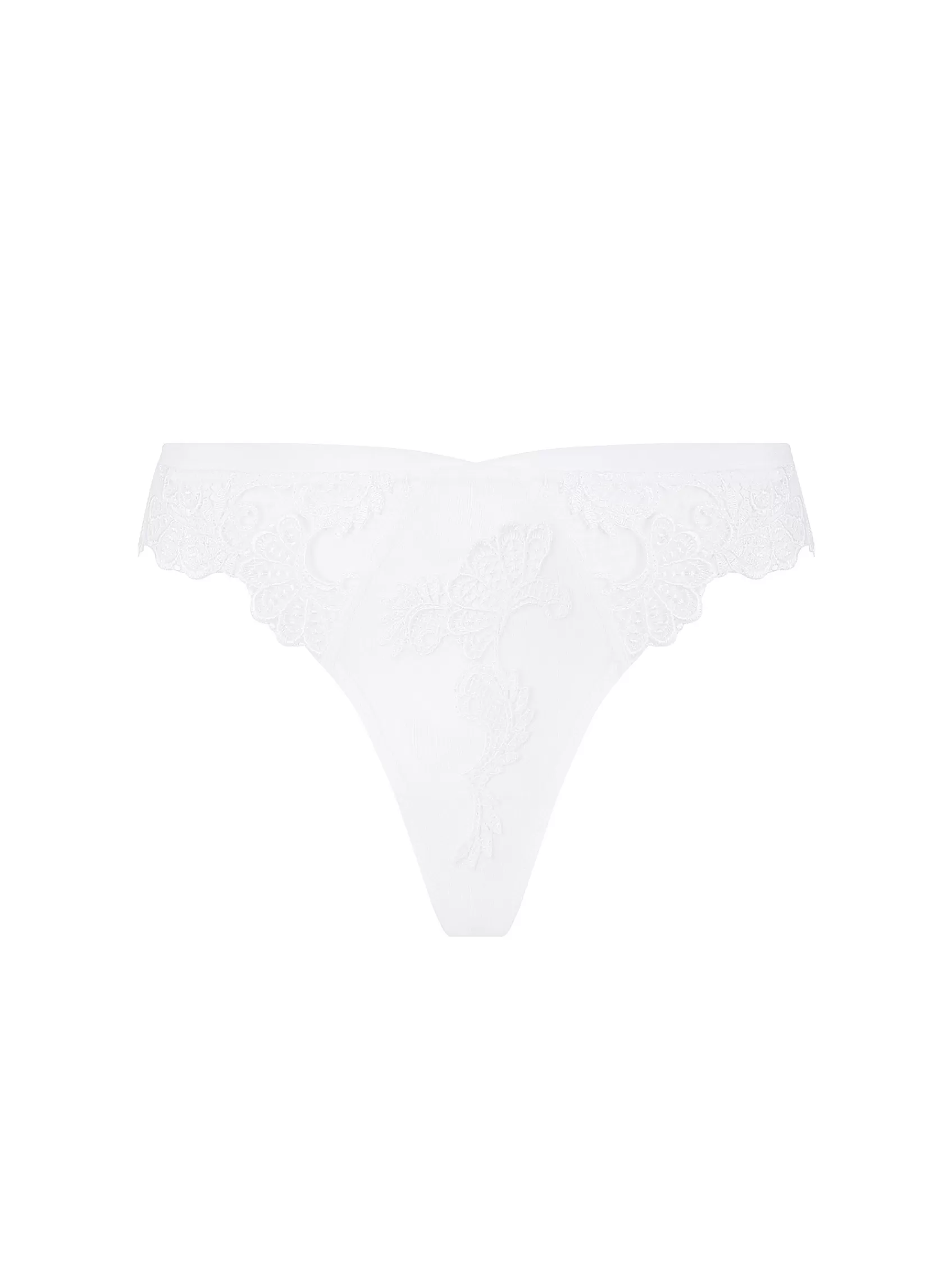 Lise Charmel Thongs & Tangas^DRESSING FLORAL Blanc