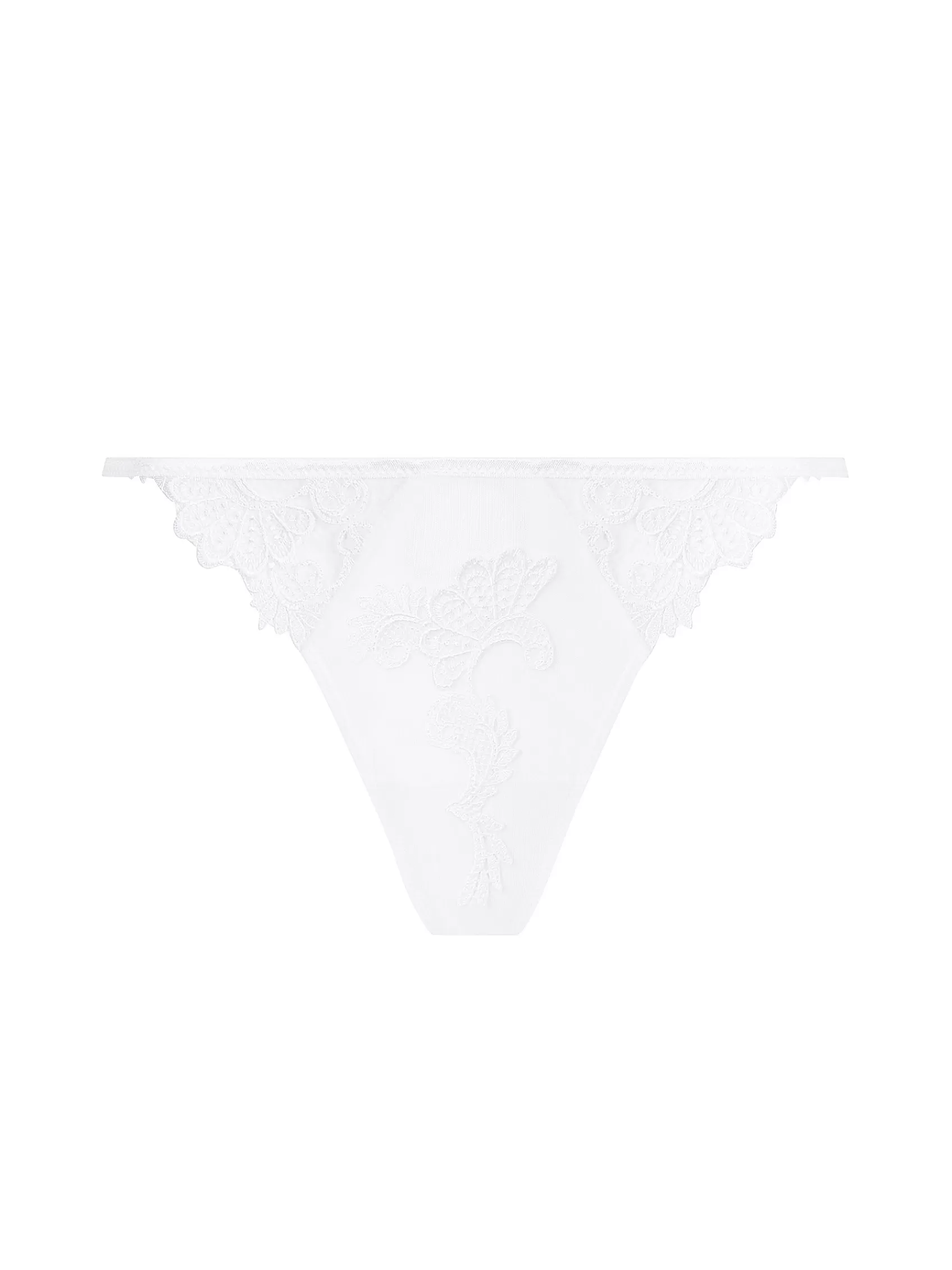 Lise Charmel Thongs & Tangas^DRESSING FLORAL Blanc