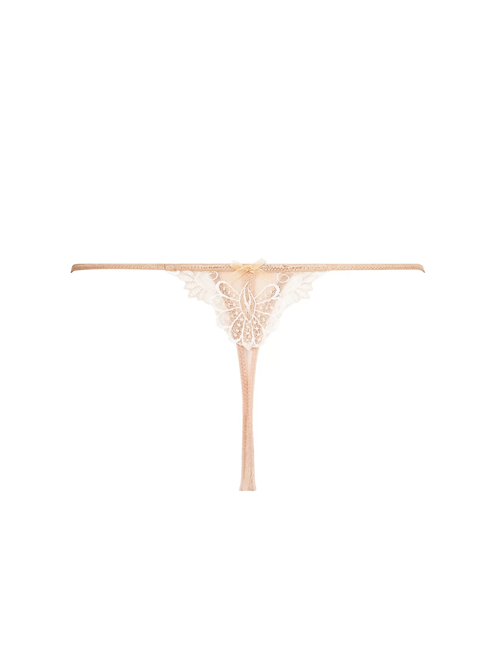 Lise Charmel Thongs & Tangas^DRESSING FLORAL Ambre Nacre