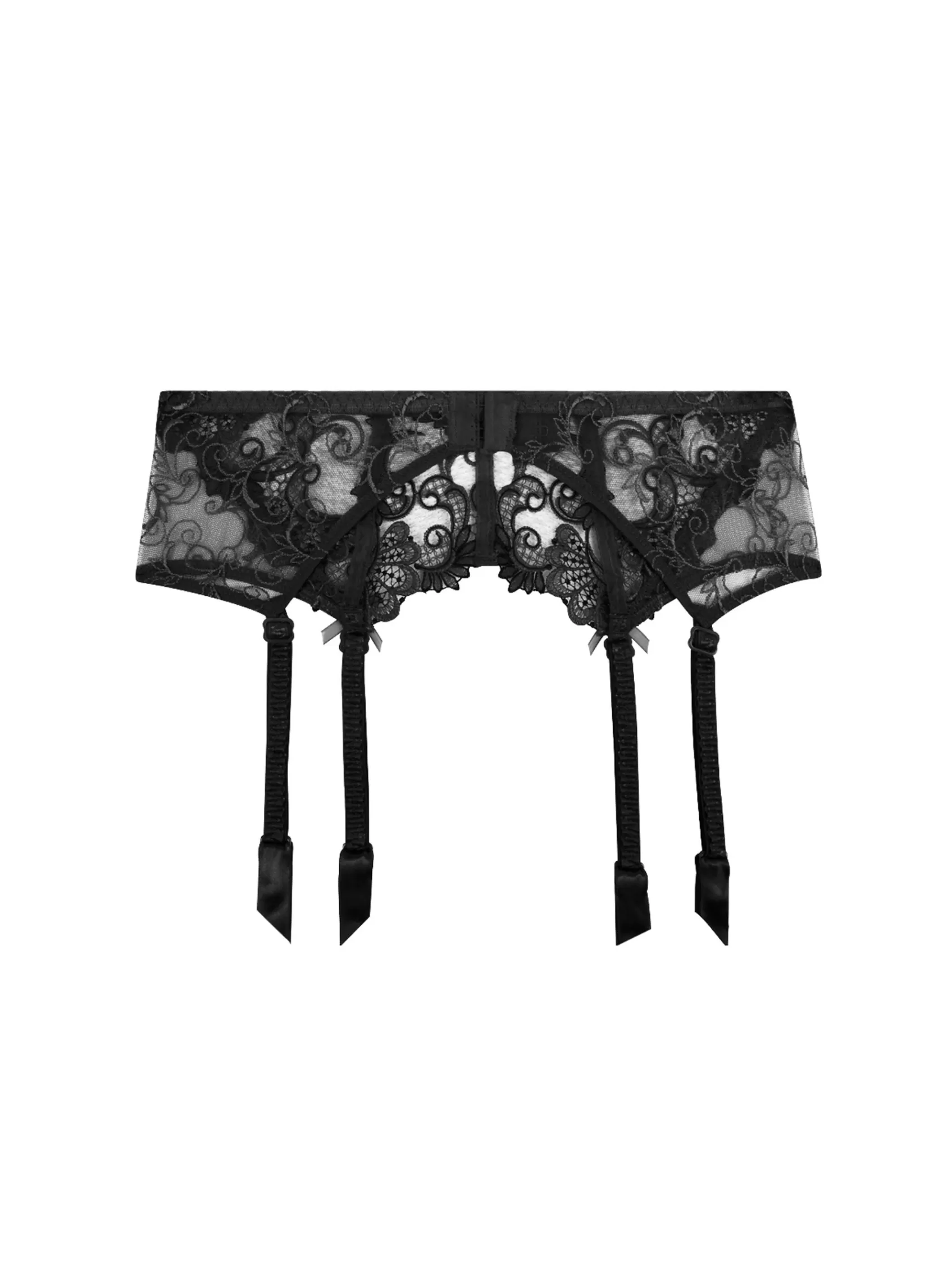 Lise Charmel Suspender Belts^DRESSING FLORAL Noir