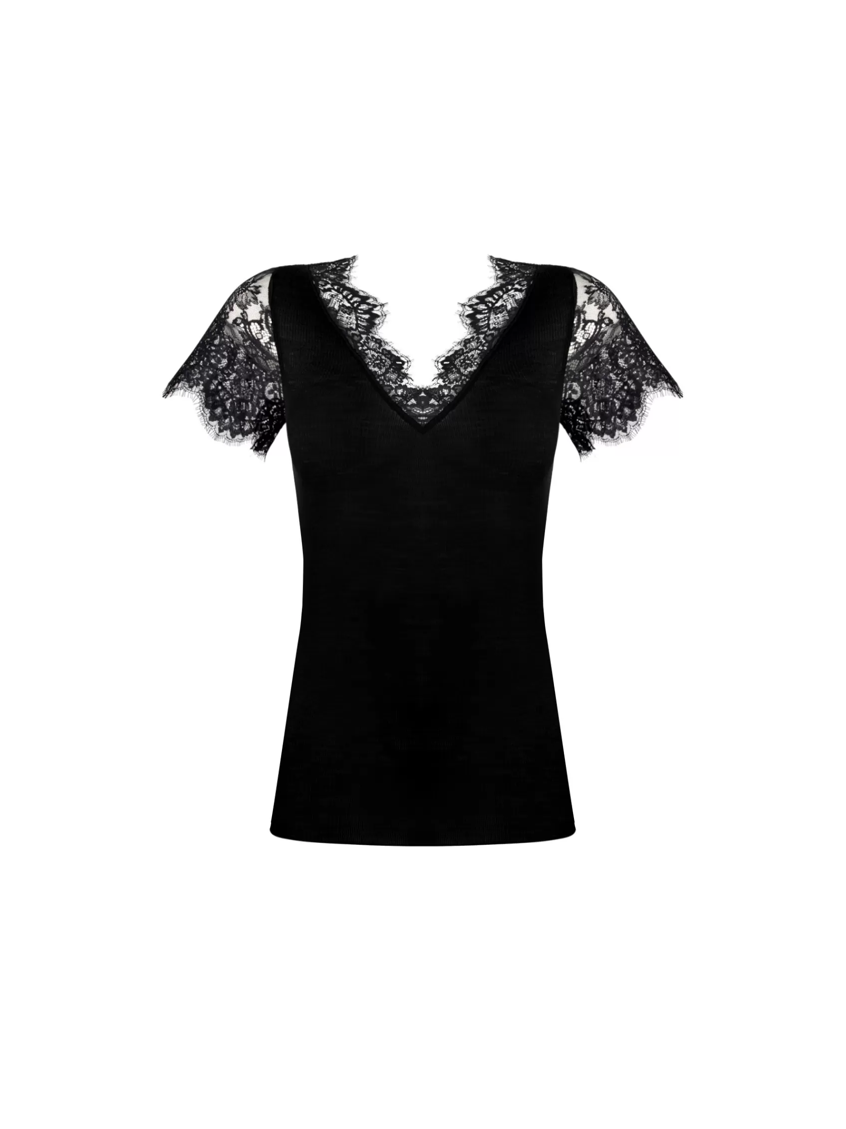 Lise Charmel Tee-Shirt^PLAISIR CARESSE Noir