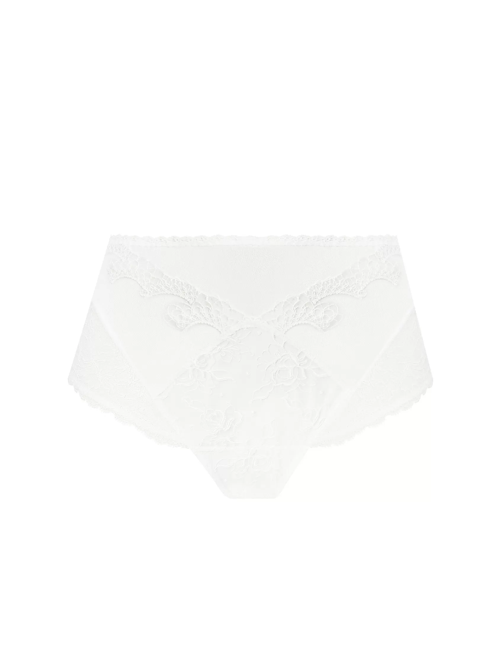 Lise Charmel High Waist Panty^PRINCESSE IRIS Ecru Nacre