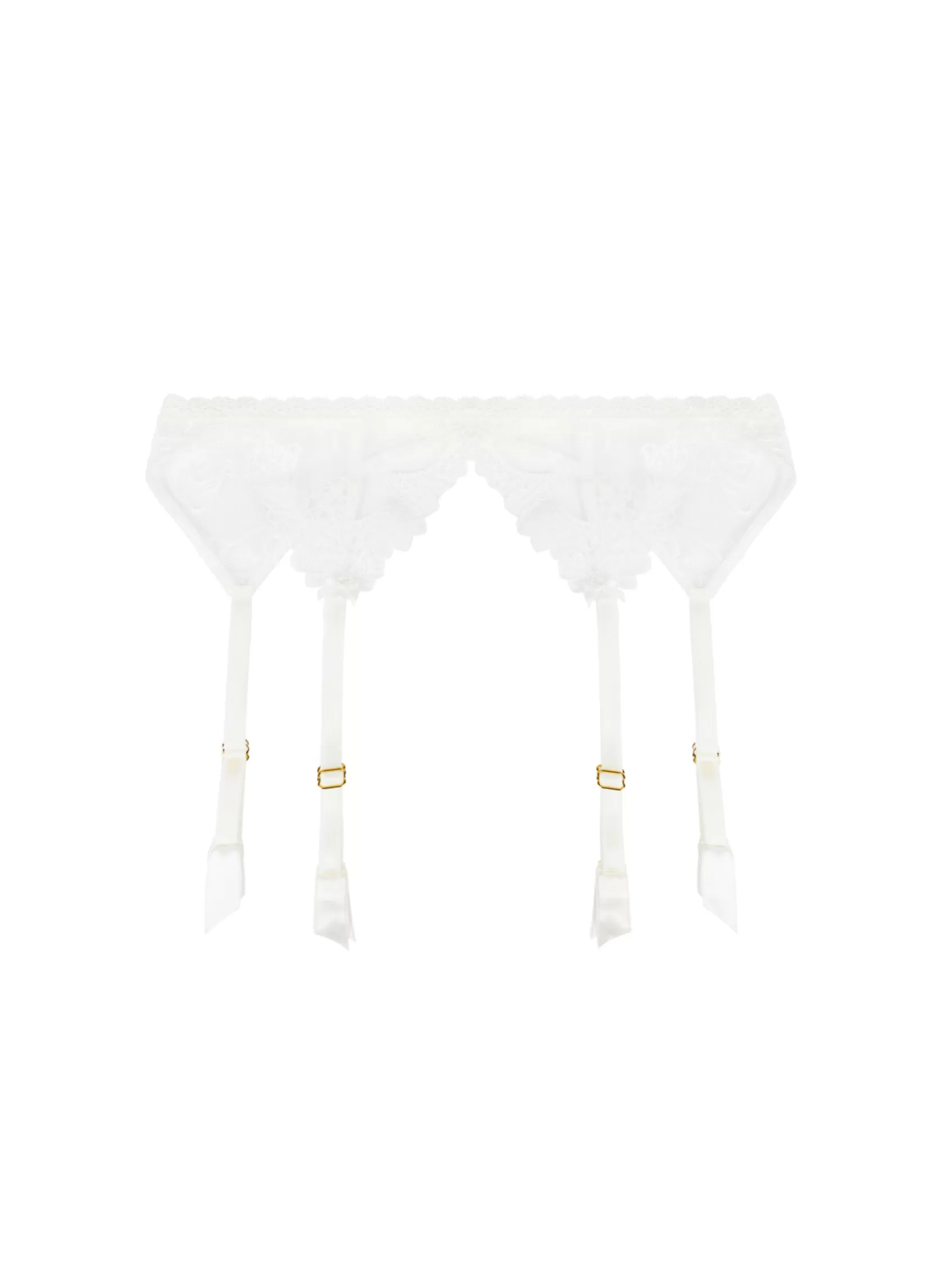 Lise Charmel Suspender Belts^PRINCESSE IRIS Ecru Nacre