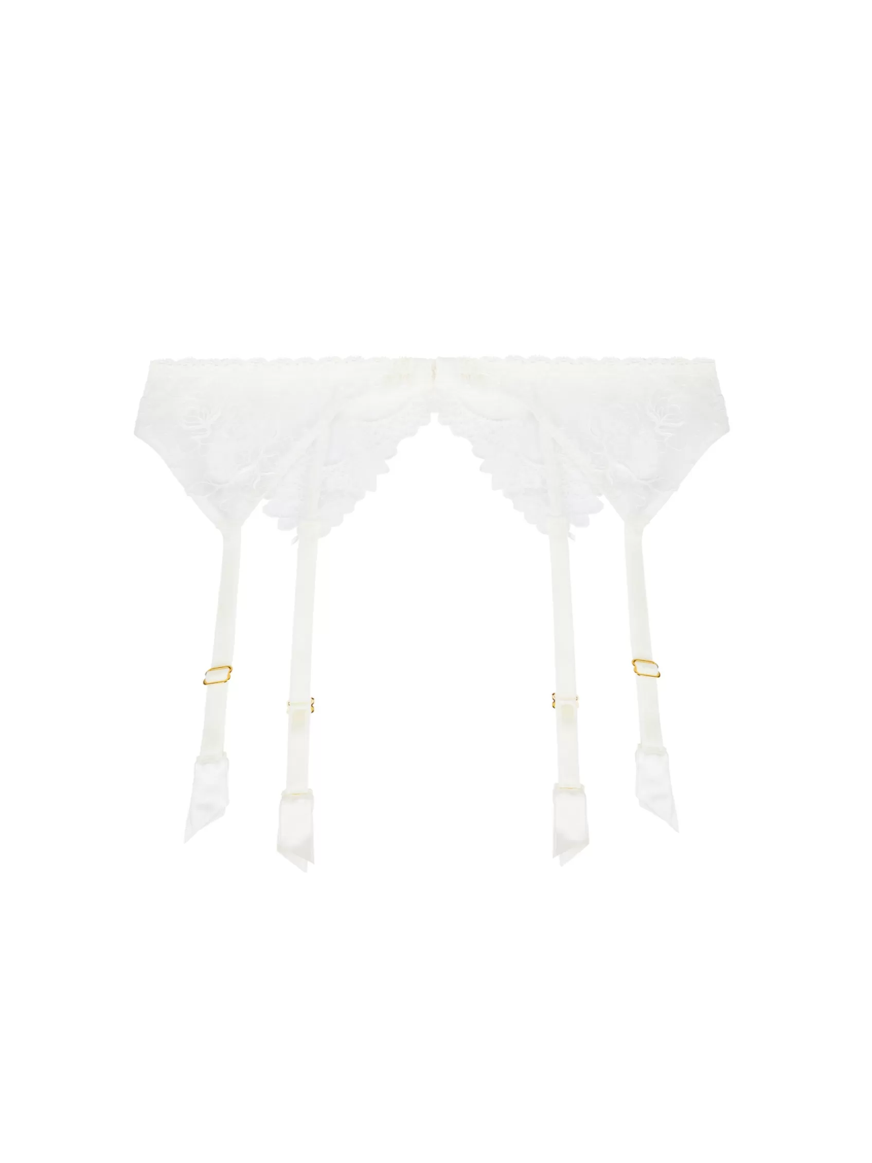 Lise Charmel Suspender Belts^PRINCESSE IRIS Ecru Nacre