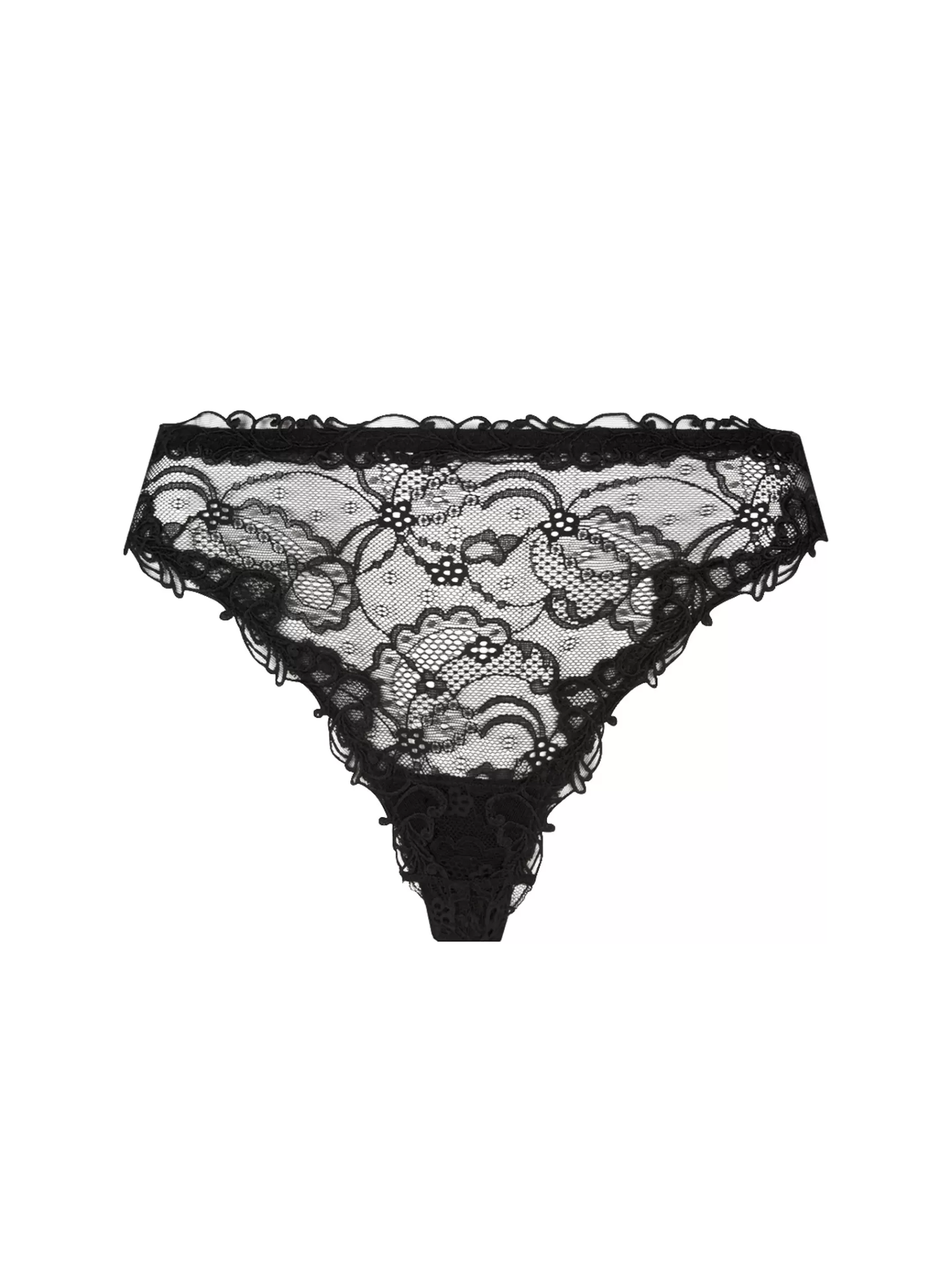 Lise Charmel Thongs & Tangas^SOIR DE VENISE Noir Diamant