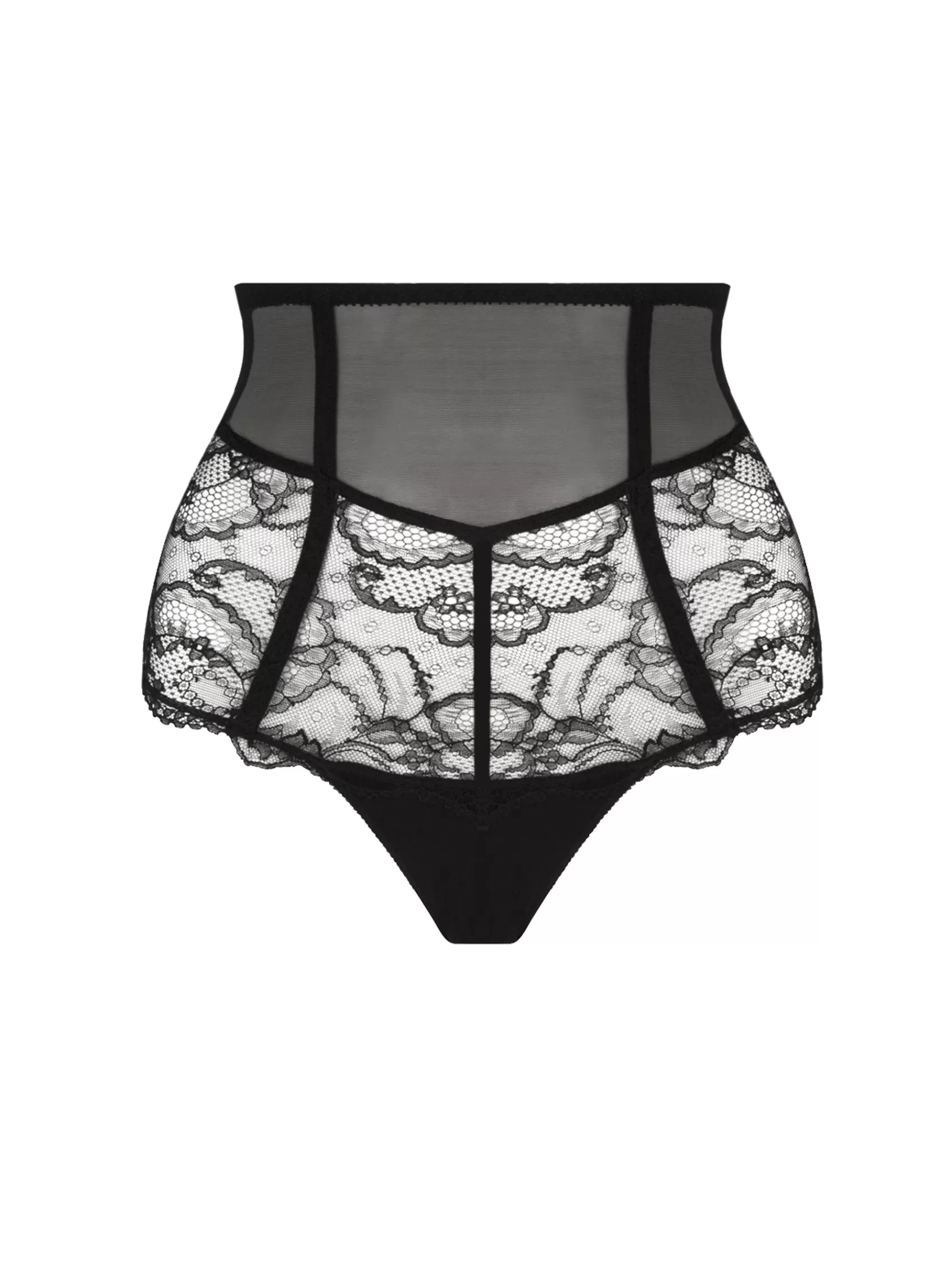 Lise Charmel Shaping High Brief | High Waist Panty^SOIR DE VENISE Noir Diamant