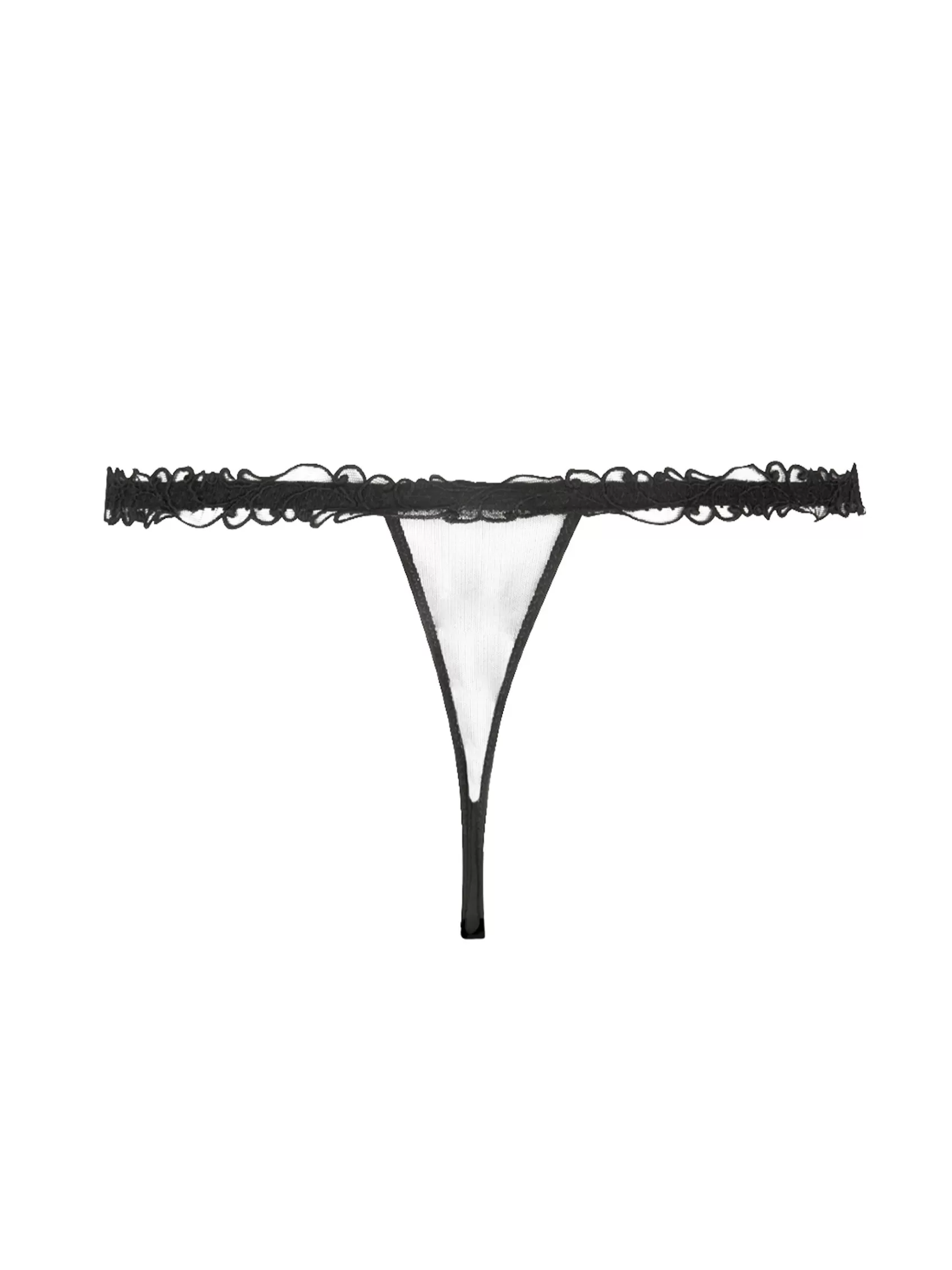 Lise Charmel Thongs & Tangas^SOIR DE VENISE Noir Diamant