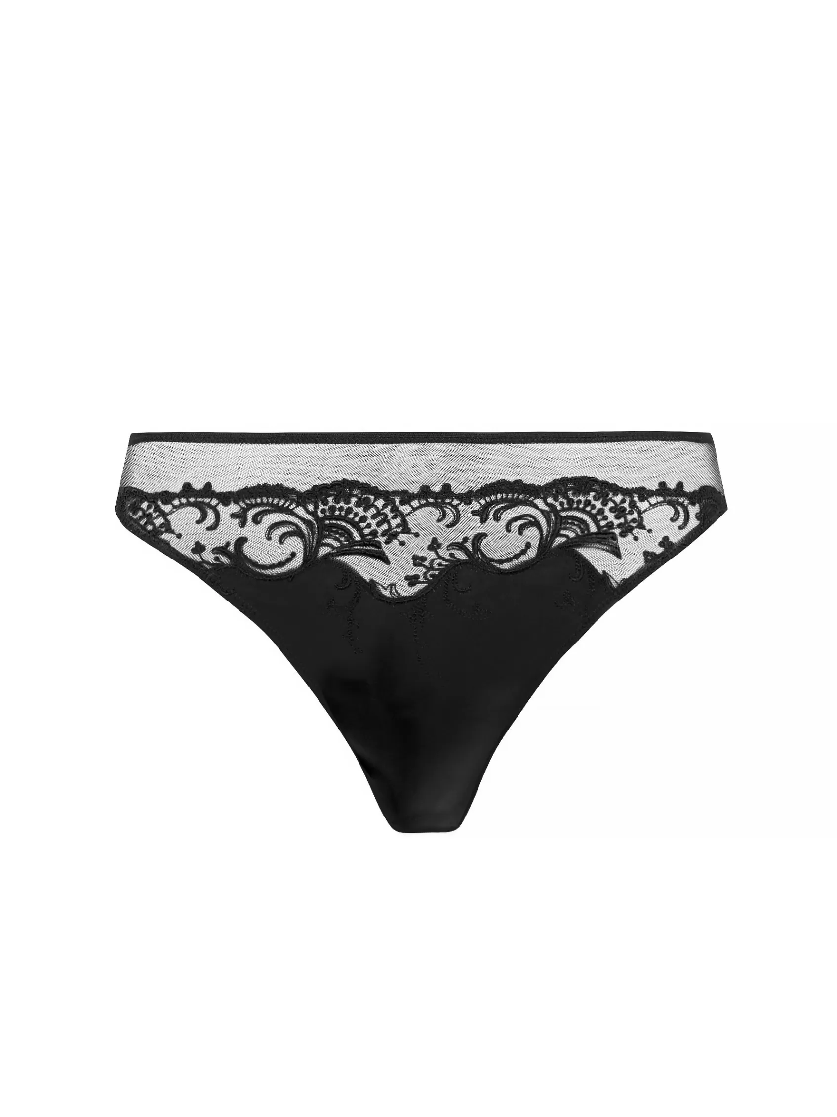 Lise Charmel Thongs & Tangas^SPLENDEUR SOIE Noir