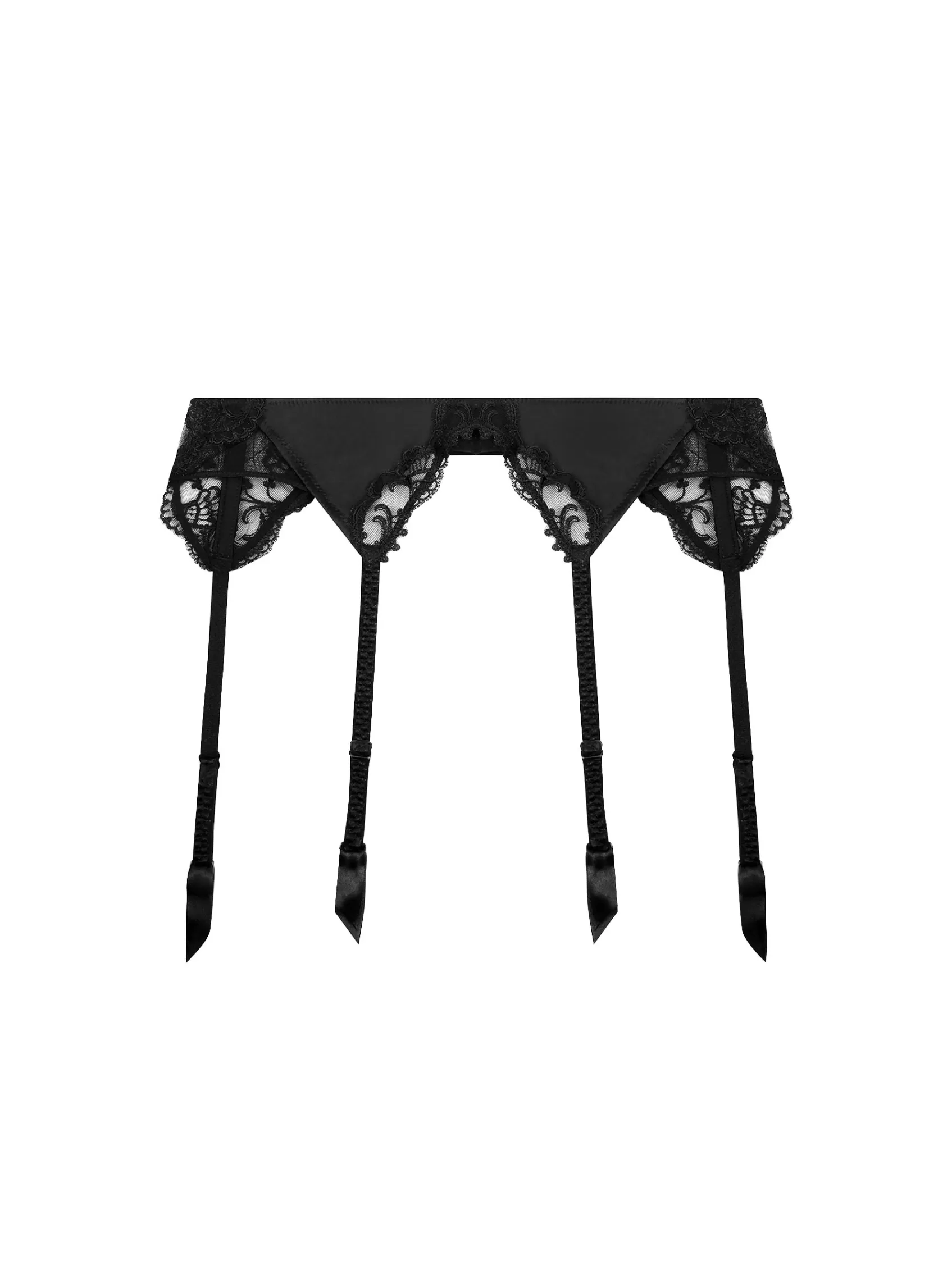 Lise Charmel Suspender Belts^SPLENDEUR SOIE Noir