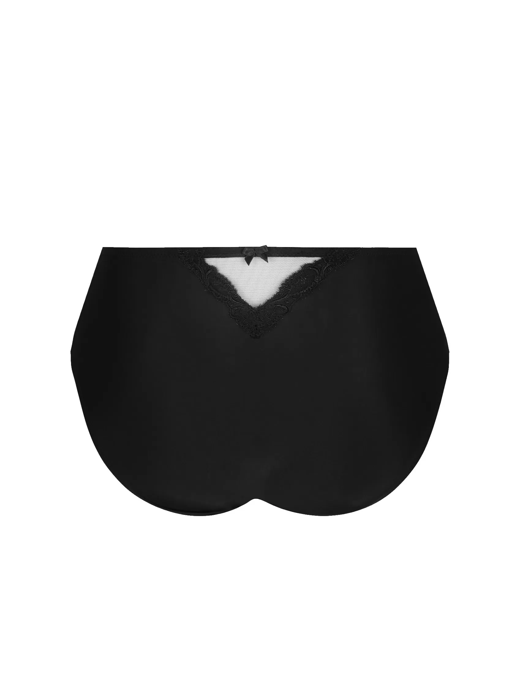 Lise Charmel High Waist Panty^SPLENDEUR SOIE Noir