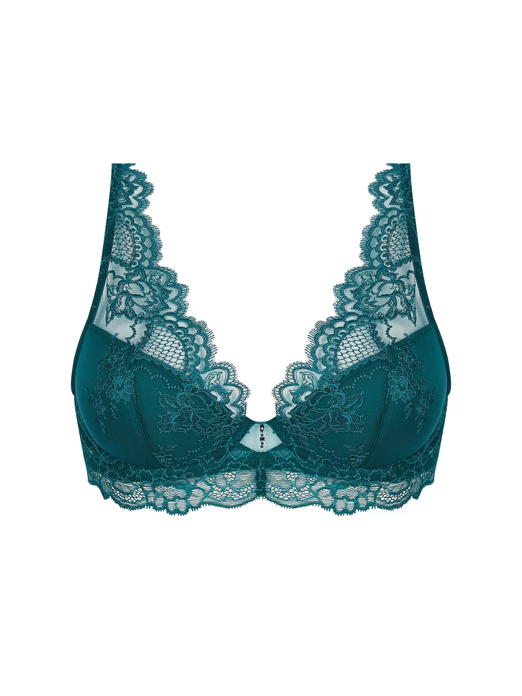 Lise Charmel Push-Up & T-Shirt Bras^SUBLIME EN DENTELLE Vert Princesse