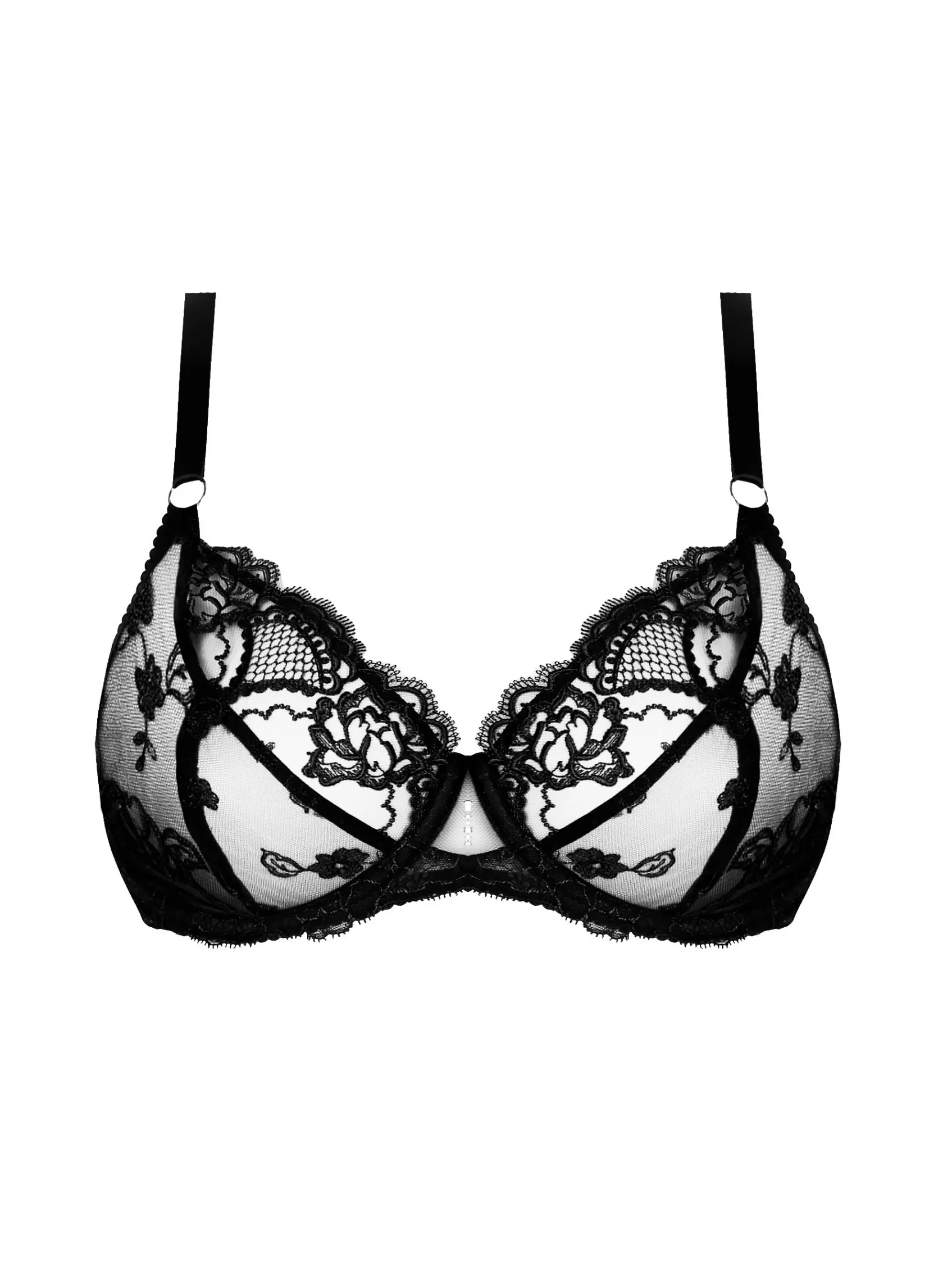 Lise Charmel Demi-Cups | E To H Cups^SUBLIME EN DENTELLE Noir