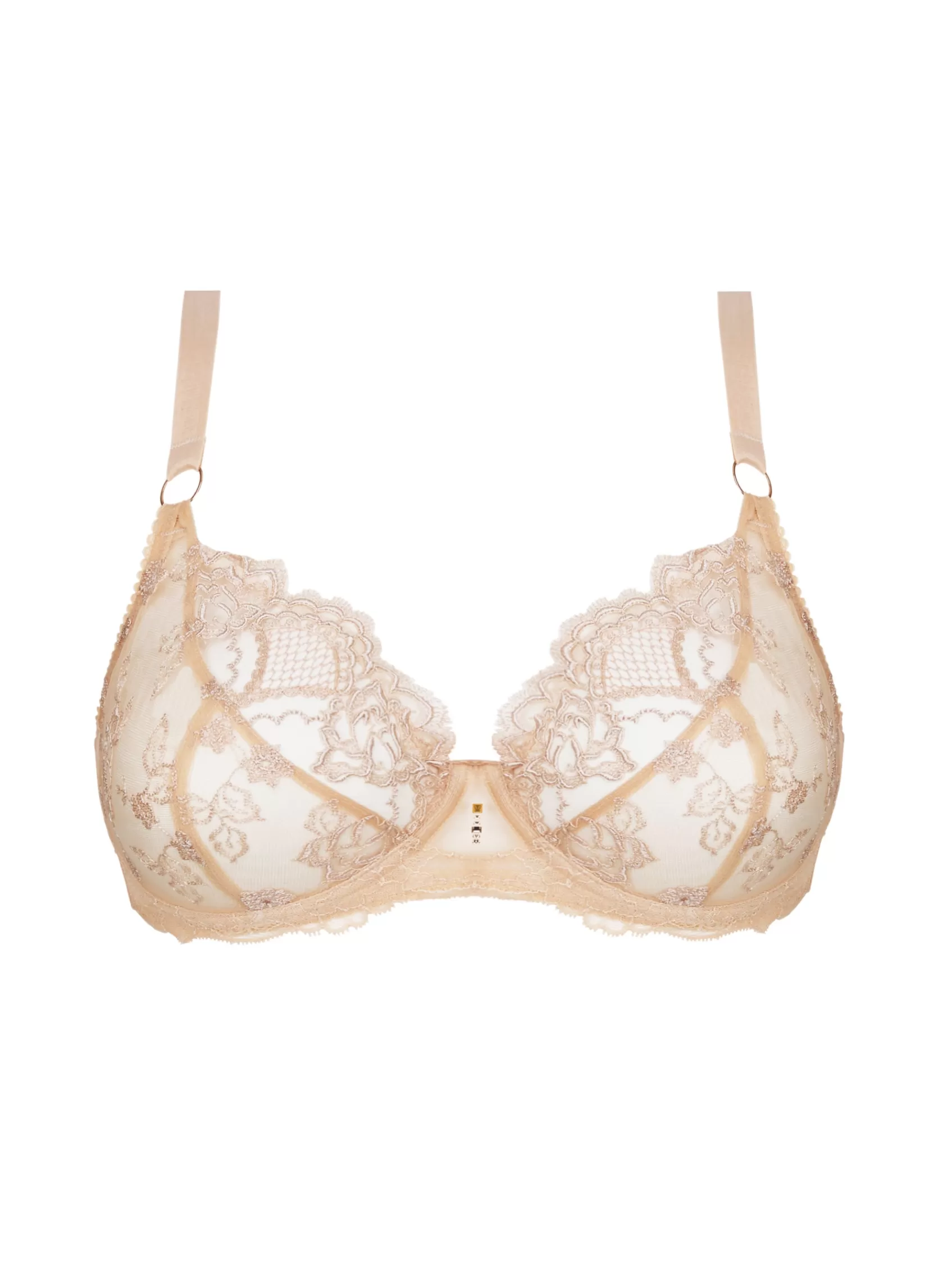 Lise Charmel Demi-Cups | E To H Cups^SUBLIME EN DENTELLE Nude Sublime