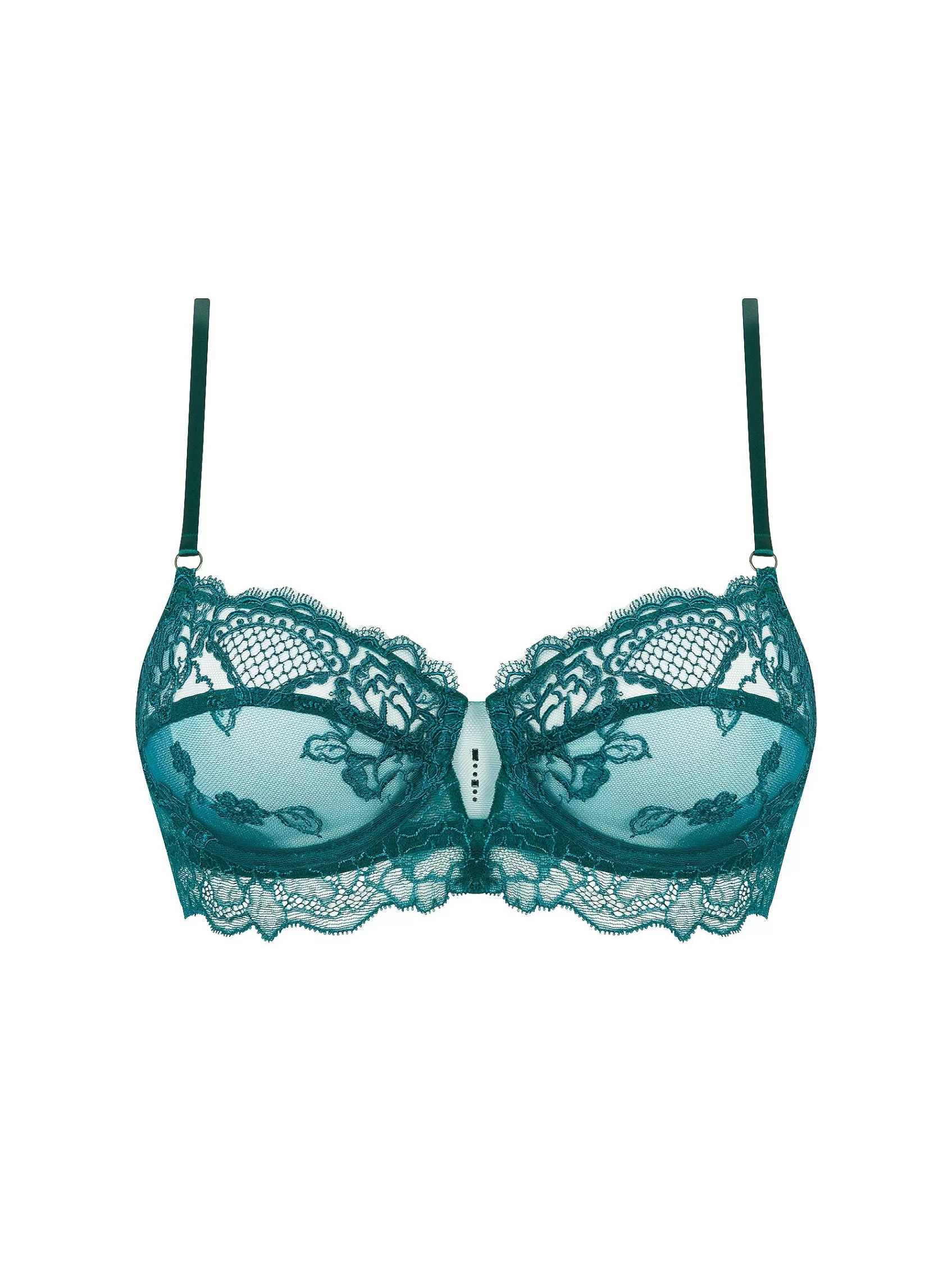 Lise Charmel E To H Cups | Demi-Cups^SUBLIME EN DENTELLE Vert Princesse