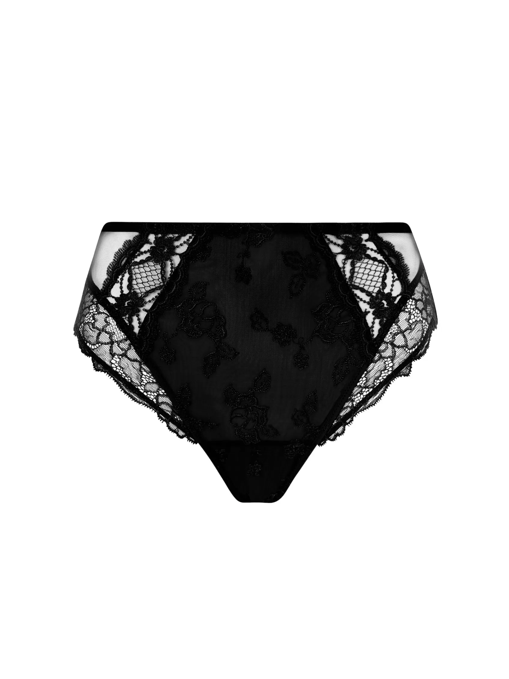 Lise Charmel High Waist Panty^SUBLIME EN DENTELLE Noir