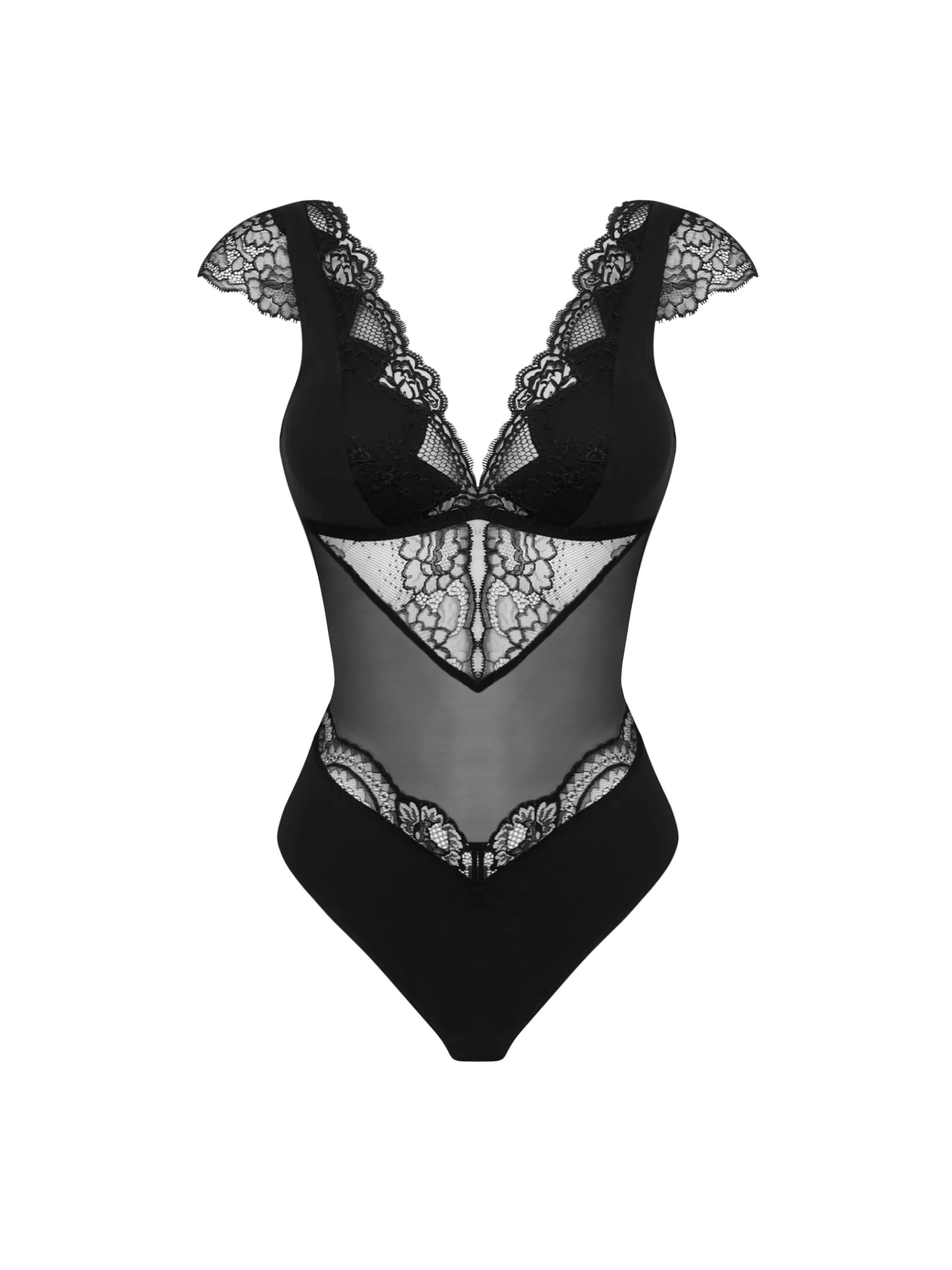 Lise Charmel Bodysuits^SUBLIME EN DENTELLE Noir