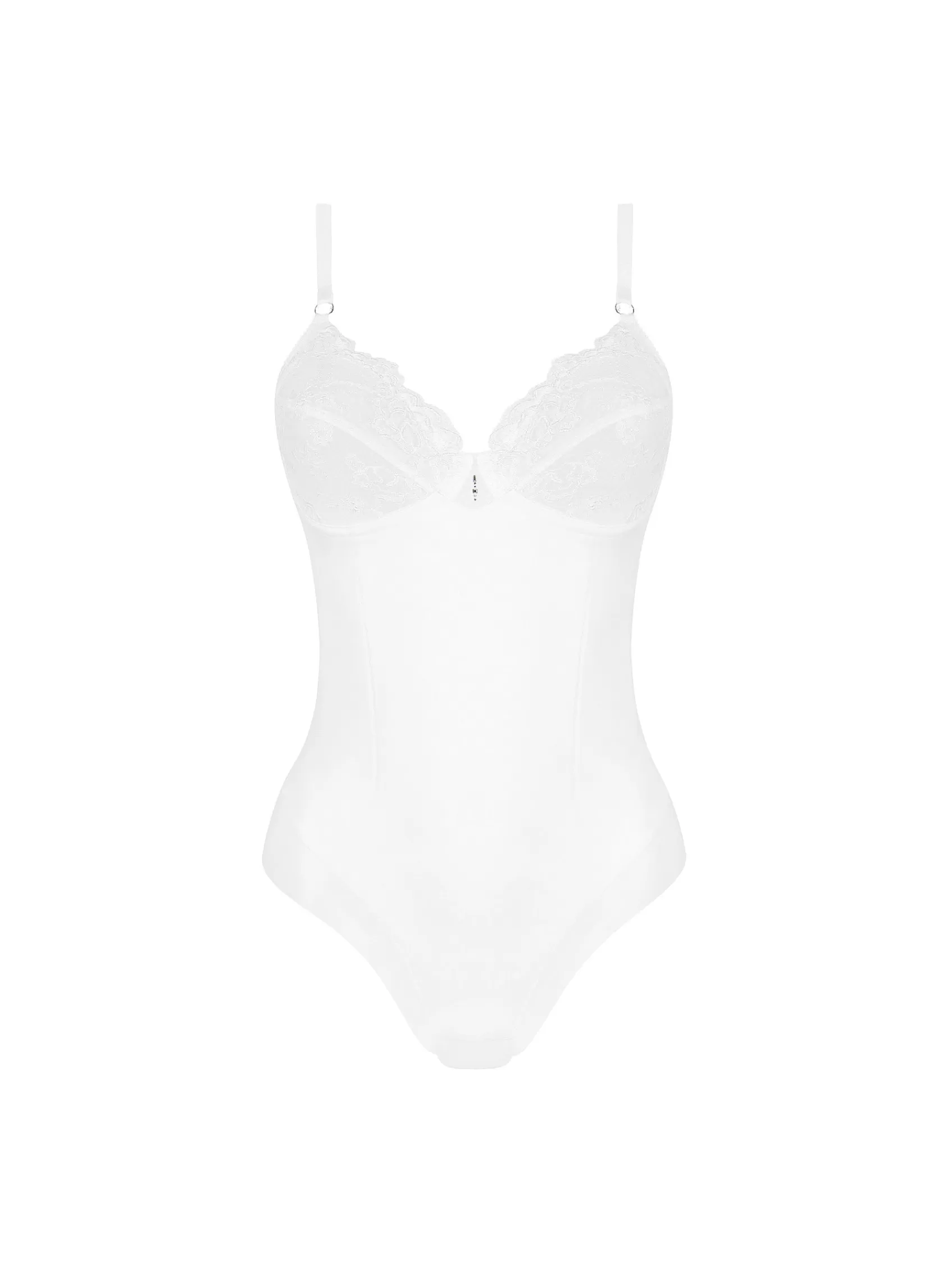 Lise Charmel Bodysuits^SUBLIME EN DENTELLE Blanc