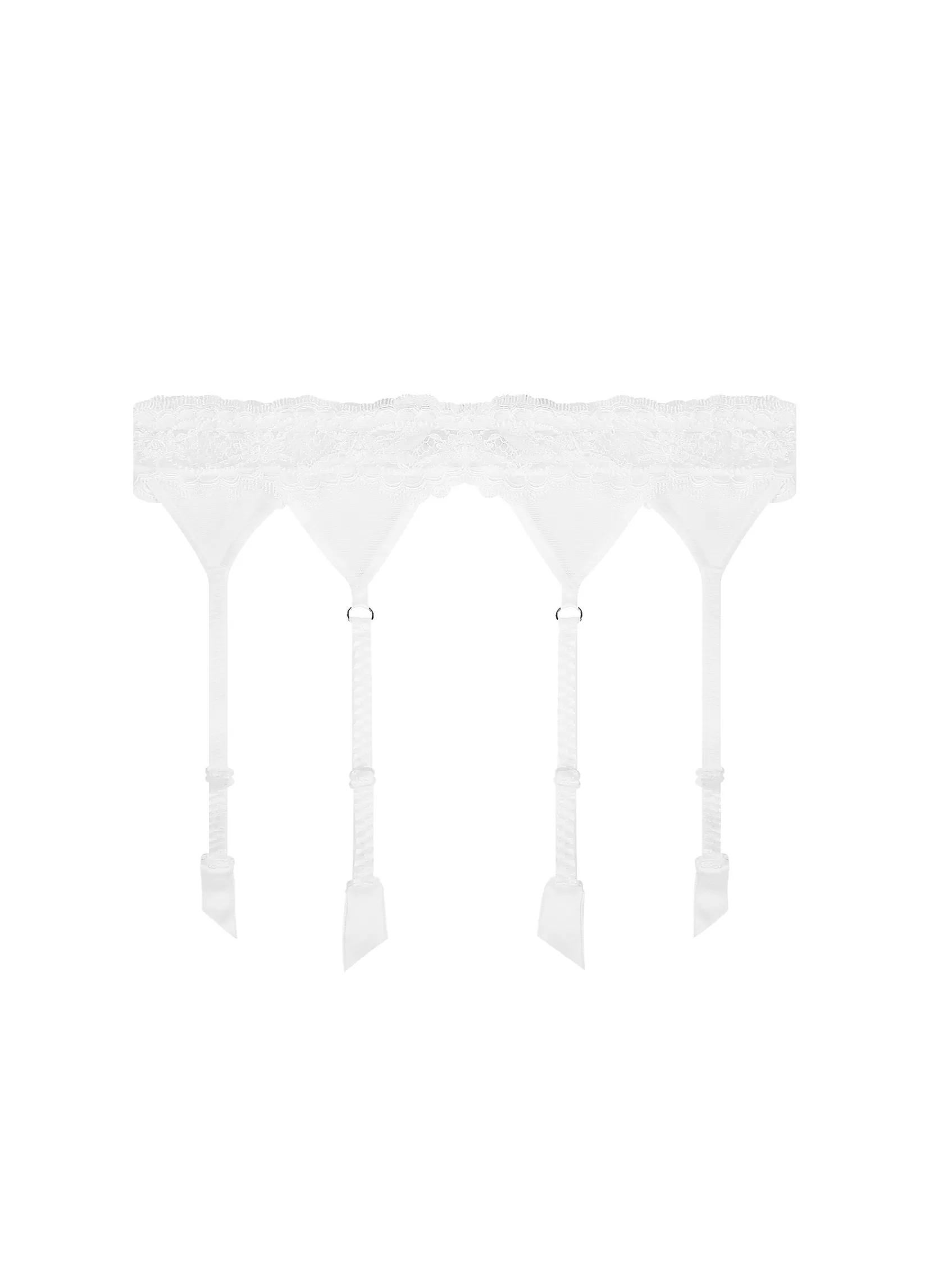 Lise Charmel Suspender Belts^SUBLIME EN DENTELLE Blanc