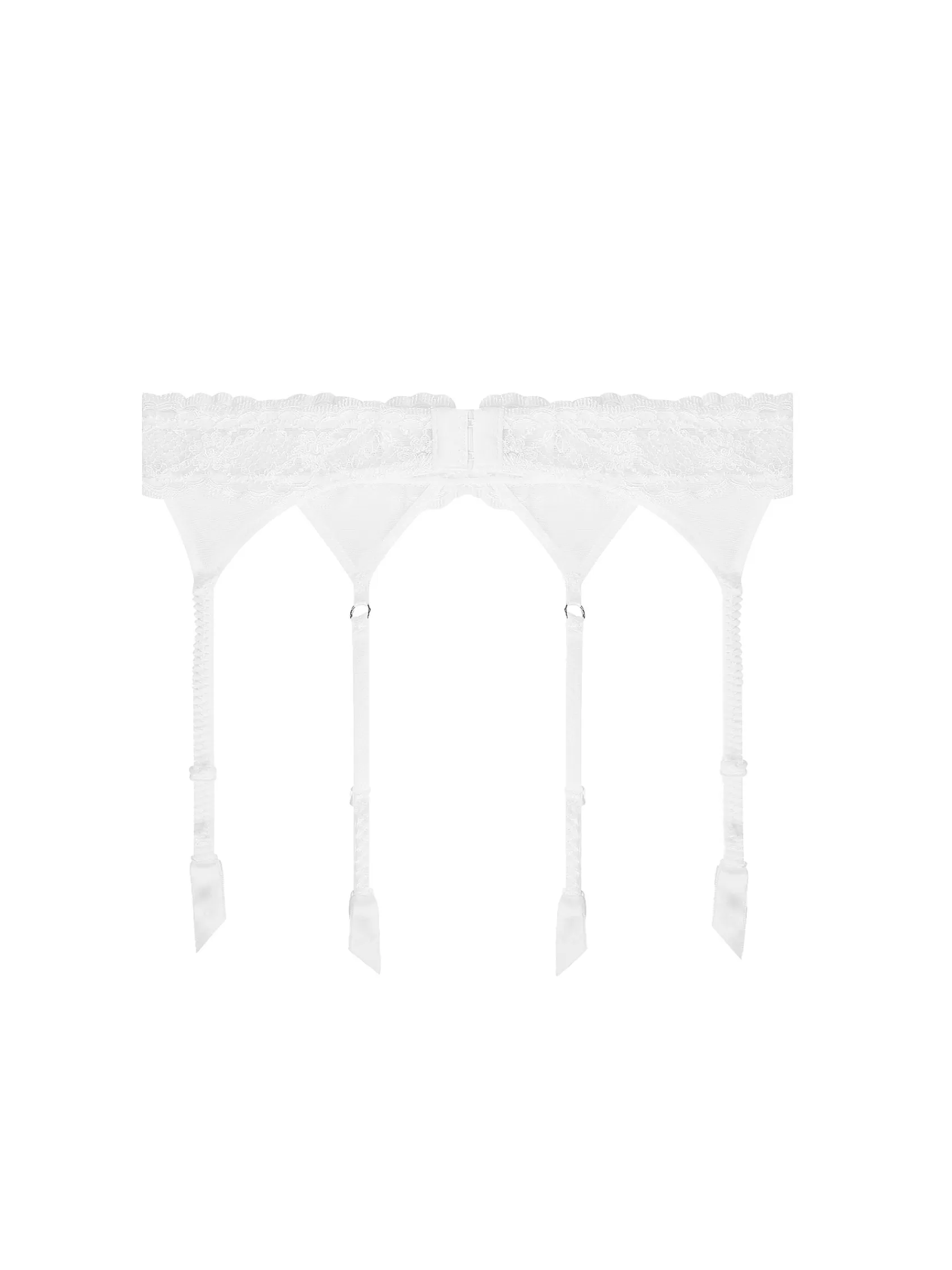 Lise Charmel Suspender Belts^SUBLIME EN DENTELLE Blanc